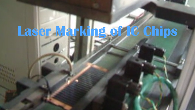 Laser Marking of IC Chips