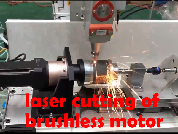 Laser cutting of brushless motor